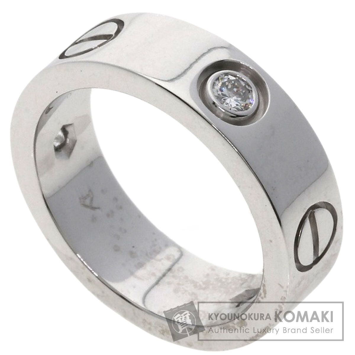 カルティエ リング・指輪 ラブリング ハーフ ダイヤモンド #49