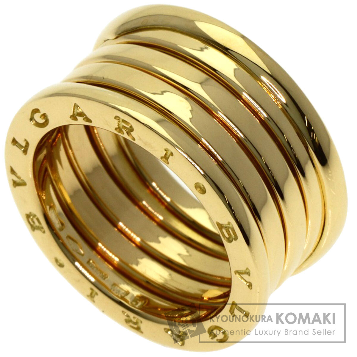 ブルガリ リング・指輪 B-zero1 ビーゼロワン 4バンド #51