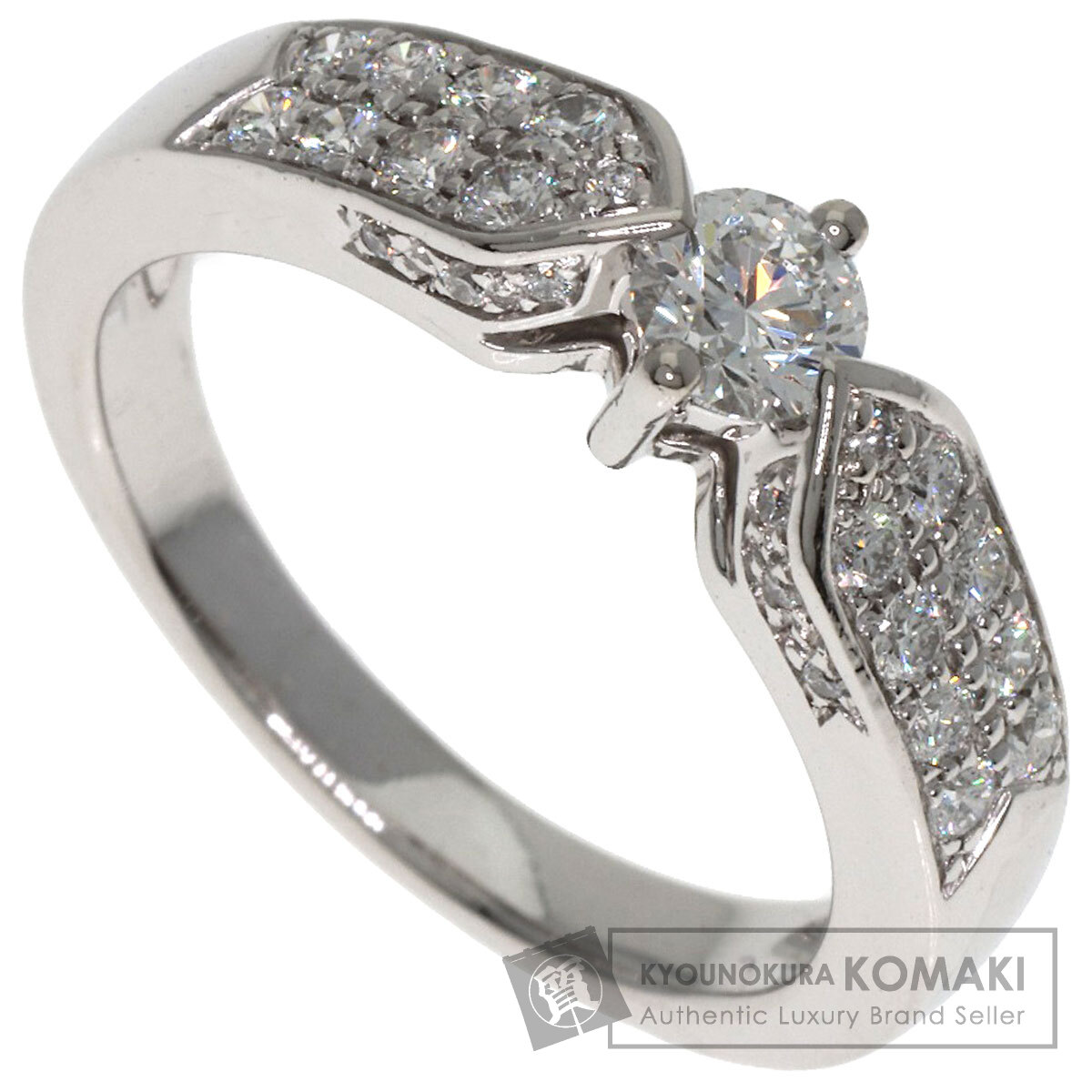 ショーメ リング・指輪 プリュム ソリテール ダイヤモンド