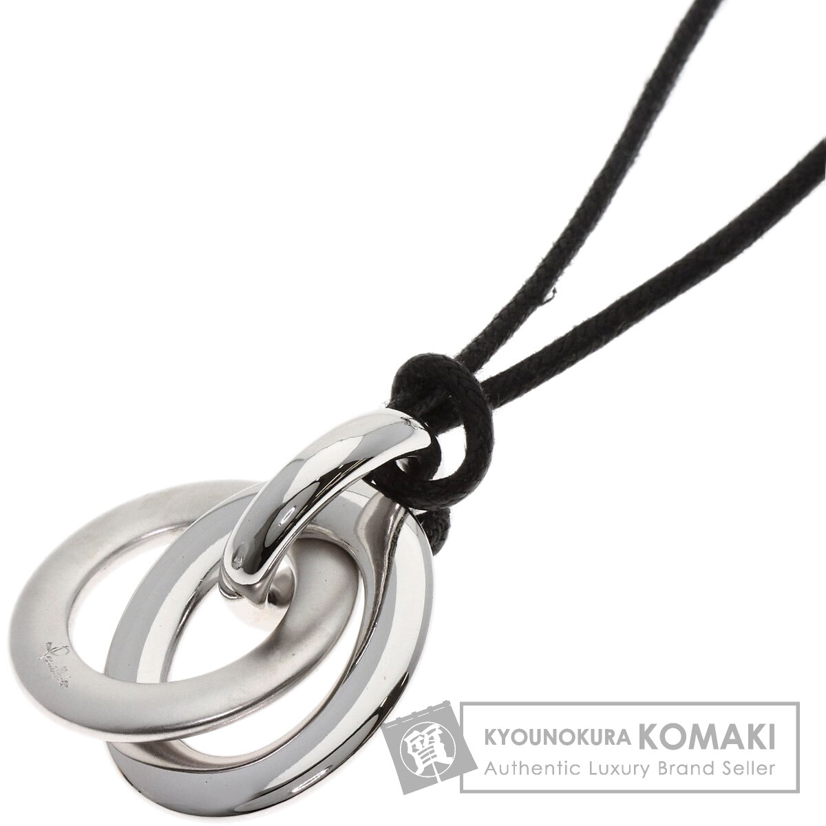 ポメラート ネックレス ダブルサークル