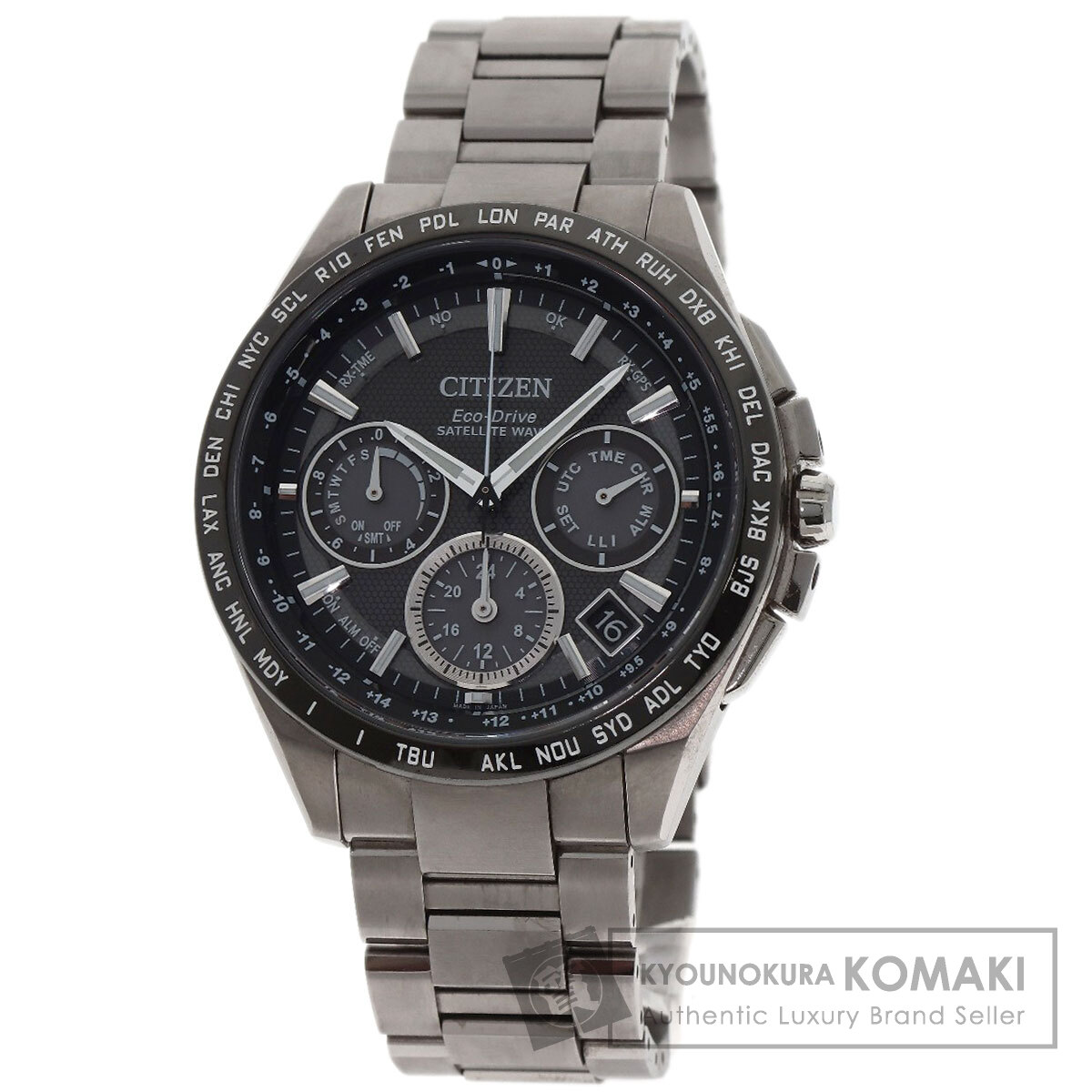 シチズン 腕時計 アテッサ エコドライブ サテライトウェーブ