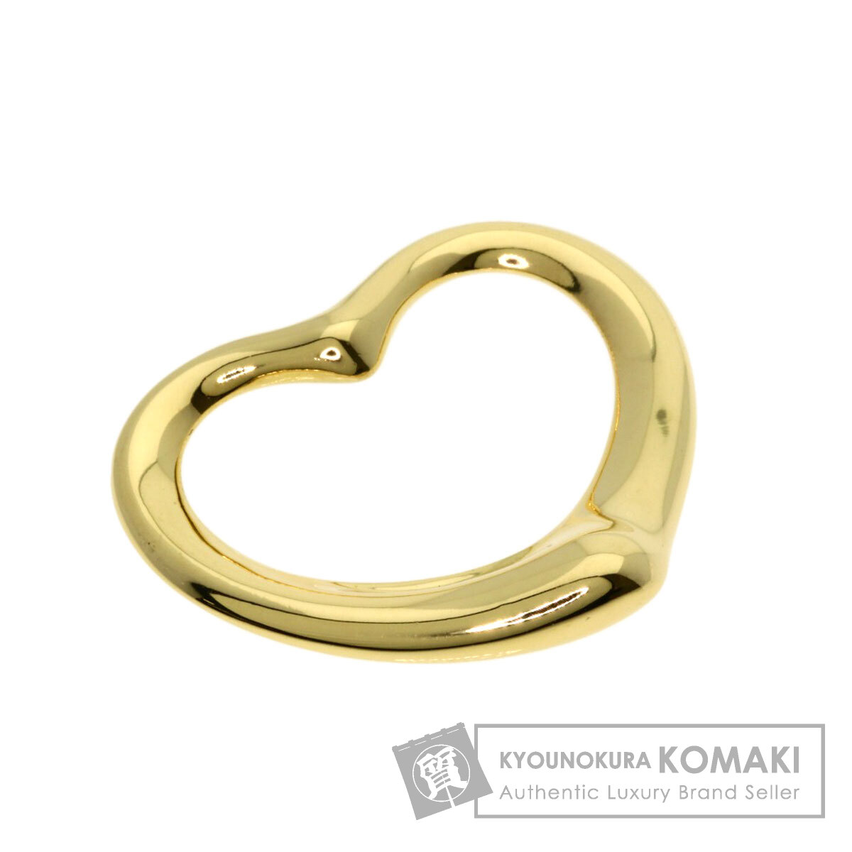 TIFFANY&Co. ティファニー オープンハート ペンダントトップ K18