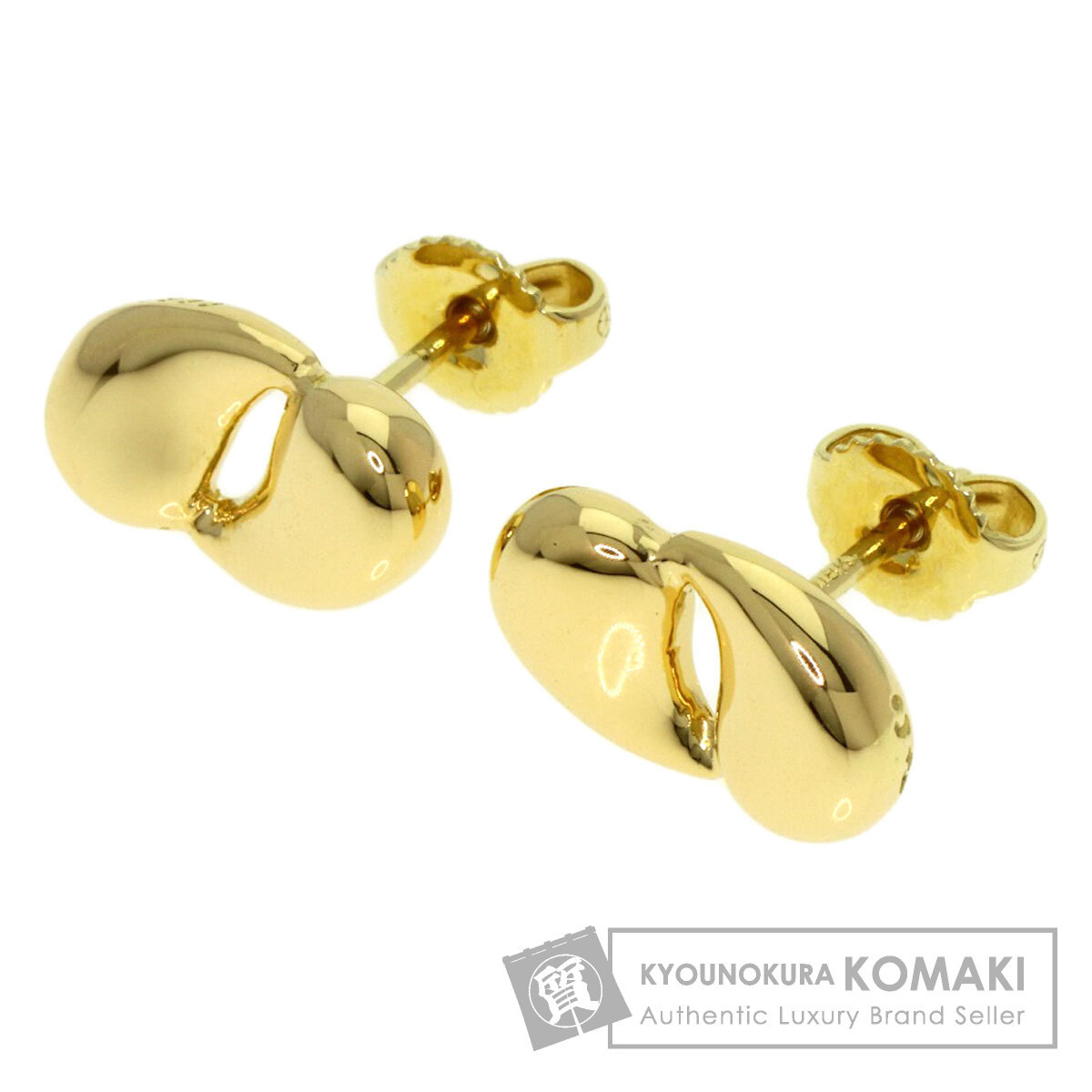 TIFFANY&Co. ティファニー ダブル ティアドロップ ピアス K18イエロー