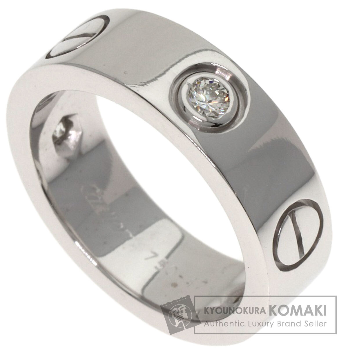 カルティエ リング・指輪 ラブリング 3P ダイヤモンド #47