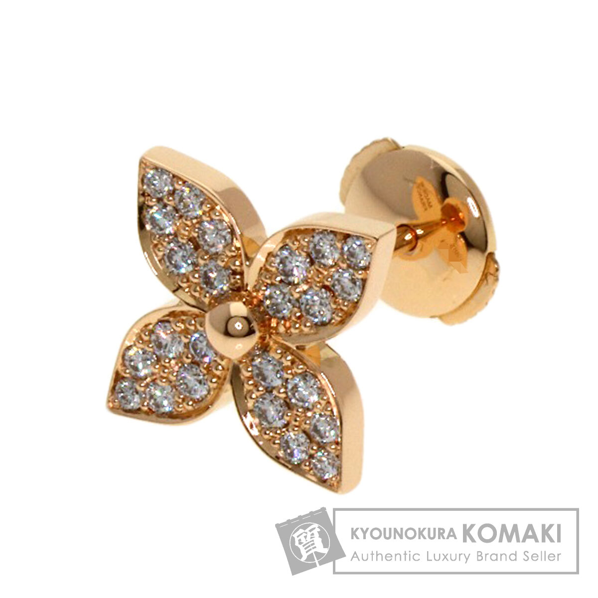 ルイヴィトン ピアス ピュス スターブロッサム ダイヤモンド 片方のみ