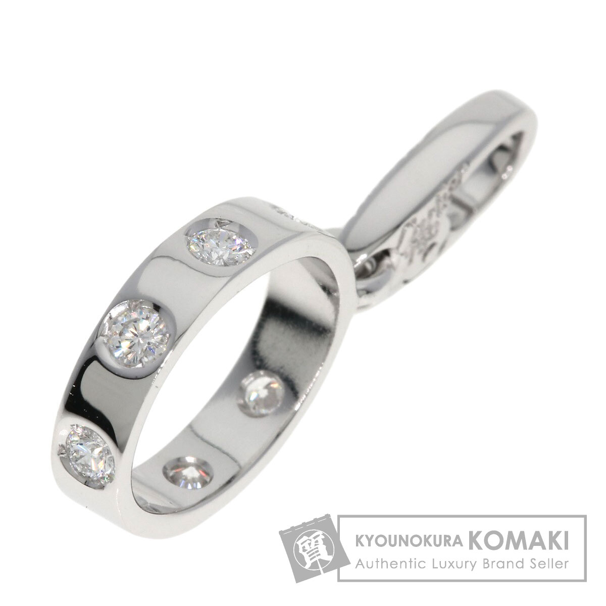 カルティエ ペンダントトップ ラブチャーム ダイヤモンド