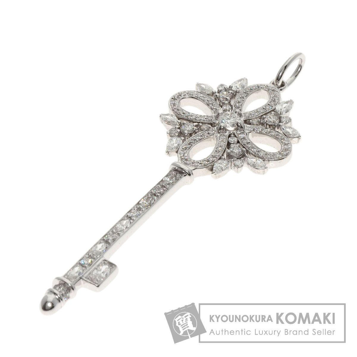 ティファニー ペンダントトップ ビクトリア キー ダイヤモンド