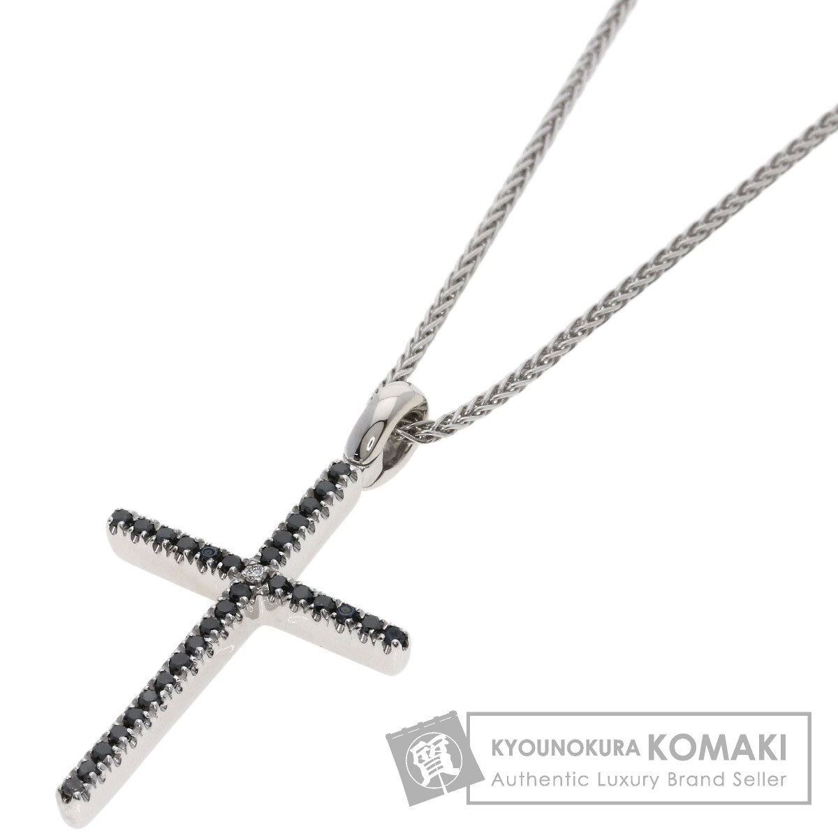 Damiani ダミアーニ クロス ブラックダイヤモンド 1P ダイヤモンド