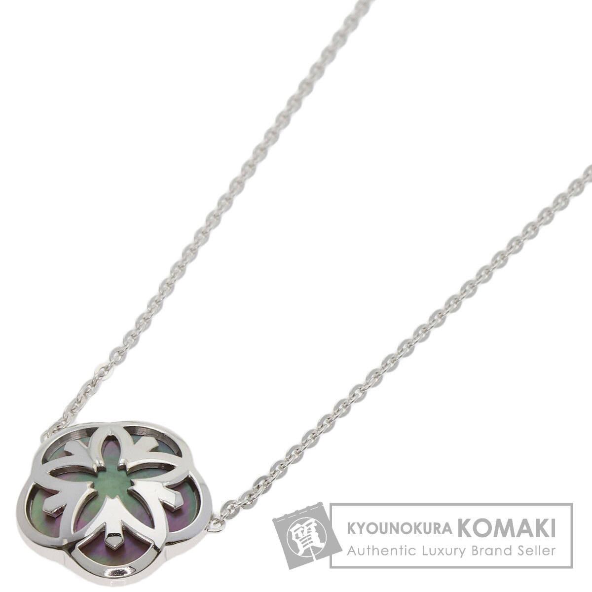 オメガ ネックレス オメガマニア フラワー シェル