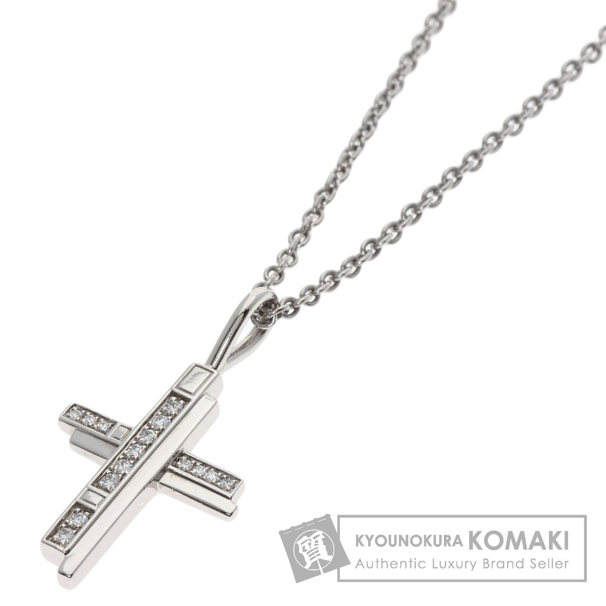 ハリーウィンストン ネックレス トラフィッククロス ダイヤモンド