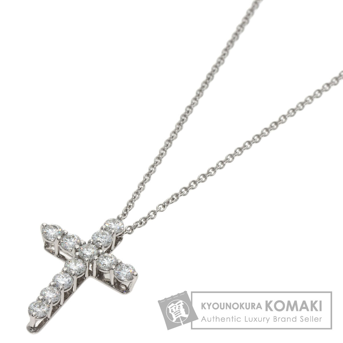 ティファニー ネックレス クロス ダイヤモンド スモール