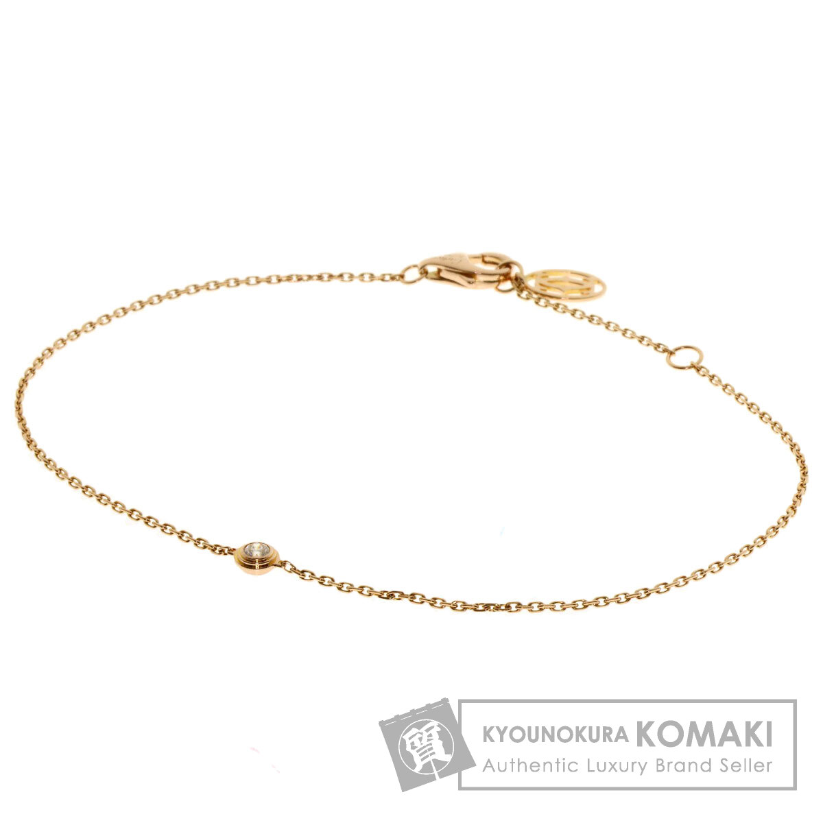 CARTIER カルティエ ダムール XS ダイヤモンド ブレスレット K18ピンク