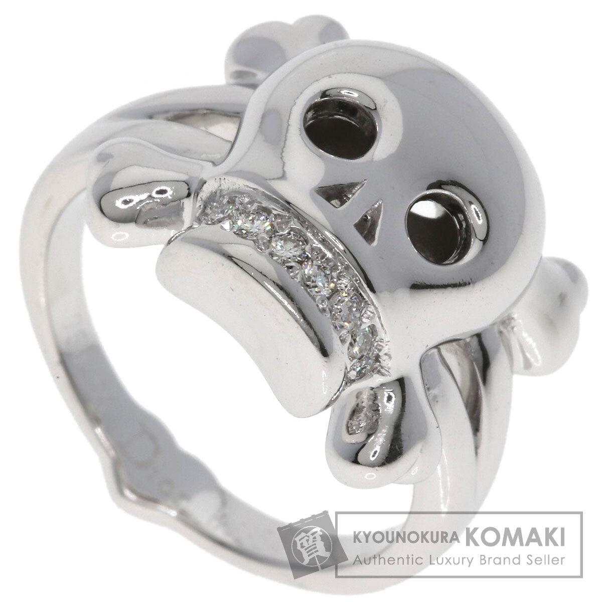 Dior ディオール テト ドゥ モール スカル ダイヤモンド #55 リング