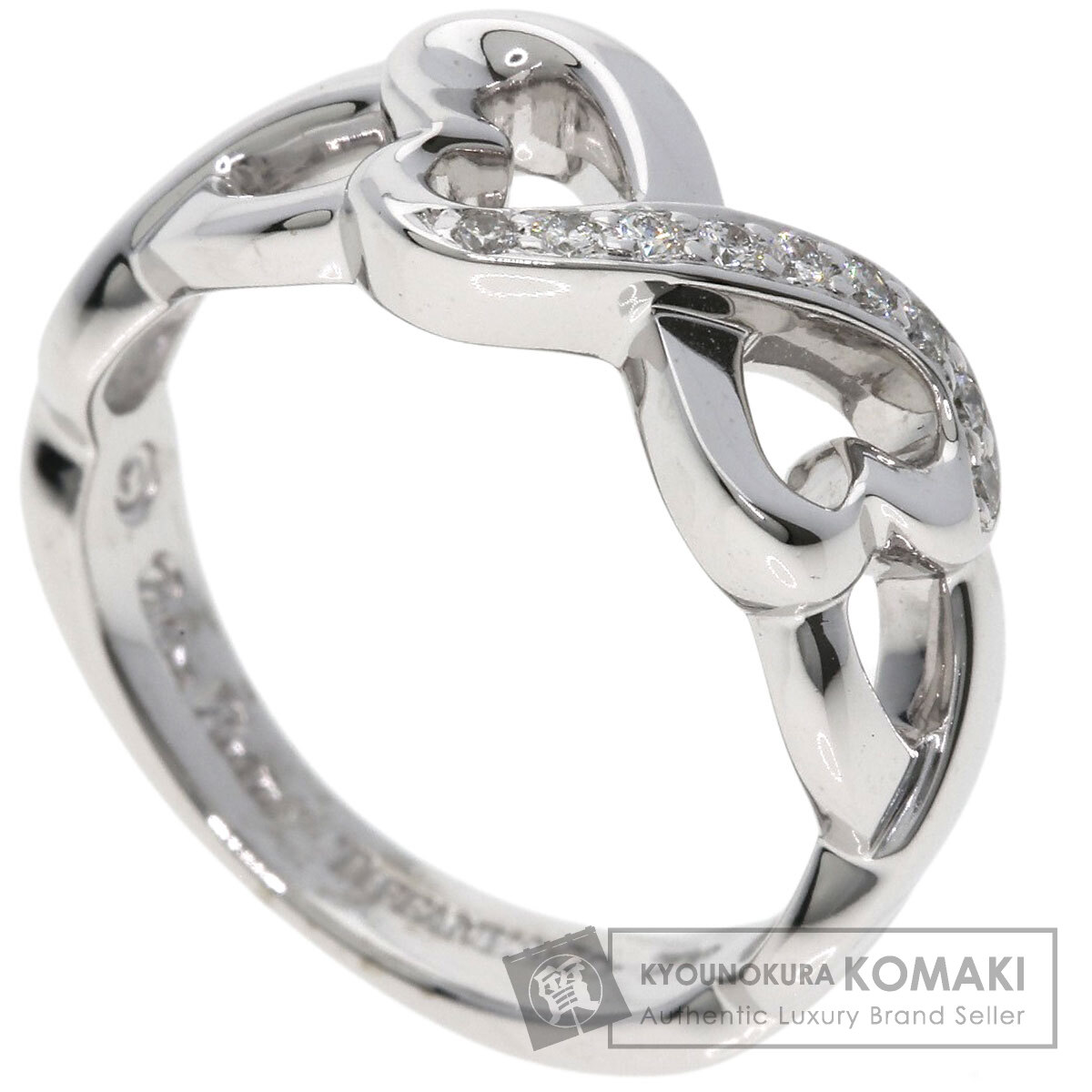 ティファニー リング・指輪 ダブルラビングハート ダイヤモンド