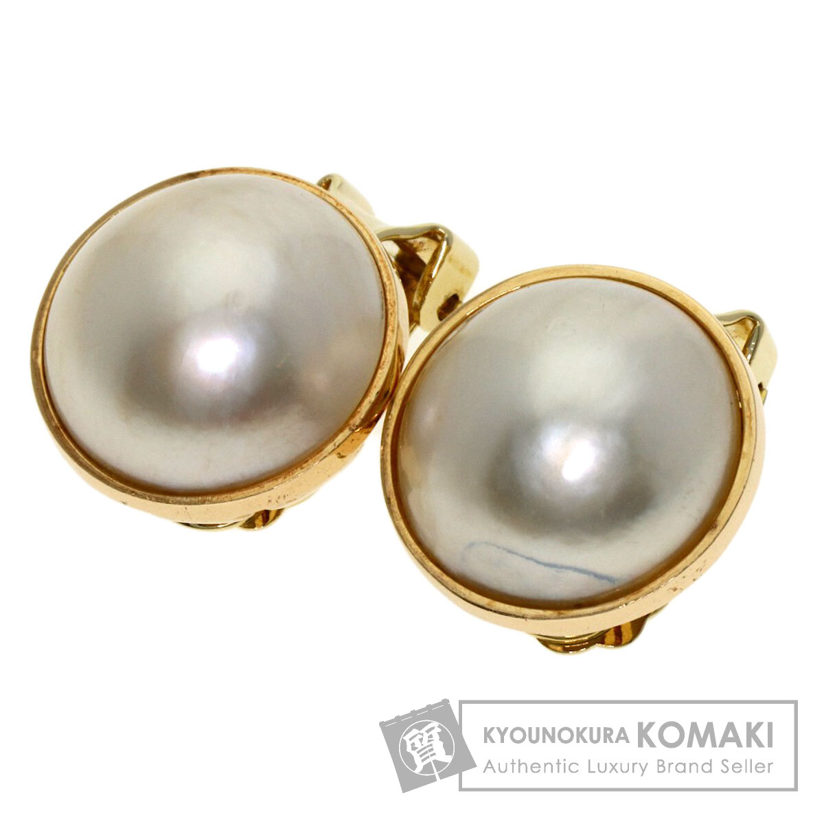 ミキモト イヤリング マベ パール 真珠