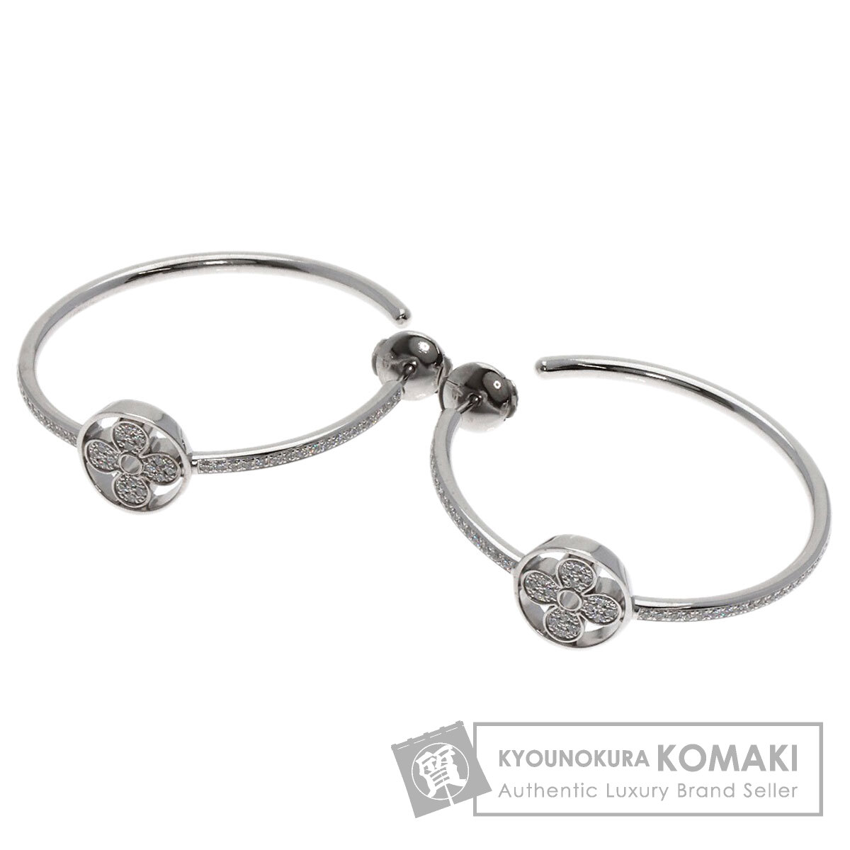 ルイヴィトン ピアス フープピアス イディール ブロッサム ディアモン ダイヤモンド