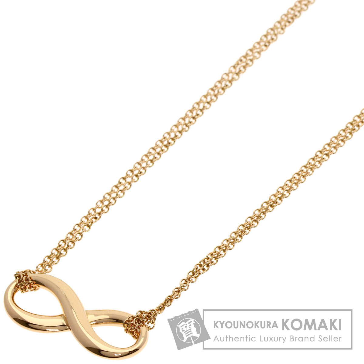 TIFFANY&Co. ティファニー インフィニティ ネックレス K18ピンク