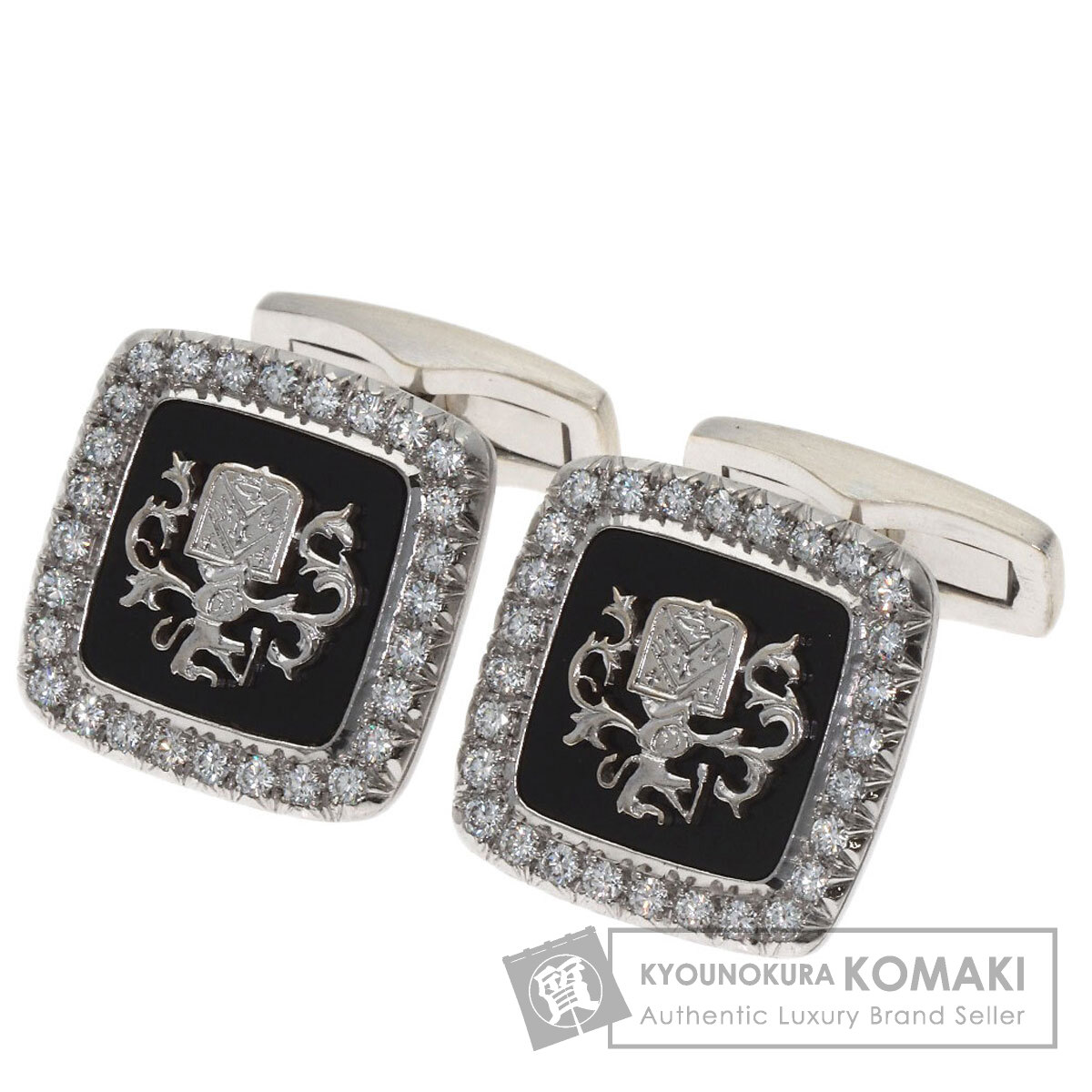 ピアジェ カフス デザイン ダイヤモンド オニキス