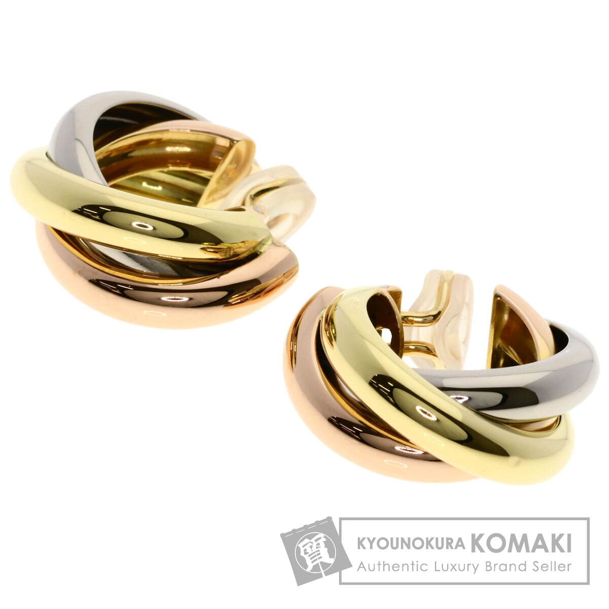 カルティエ イヤリング トリニティ