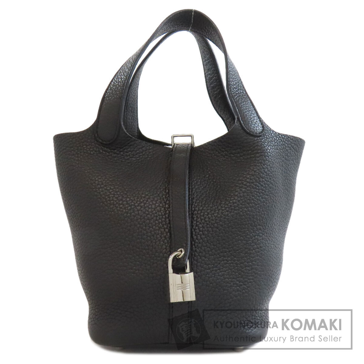 HERMES エルメス ピコタンロックPM シルバー金具 ハンドバッグ