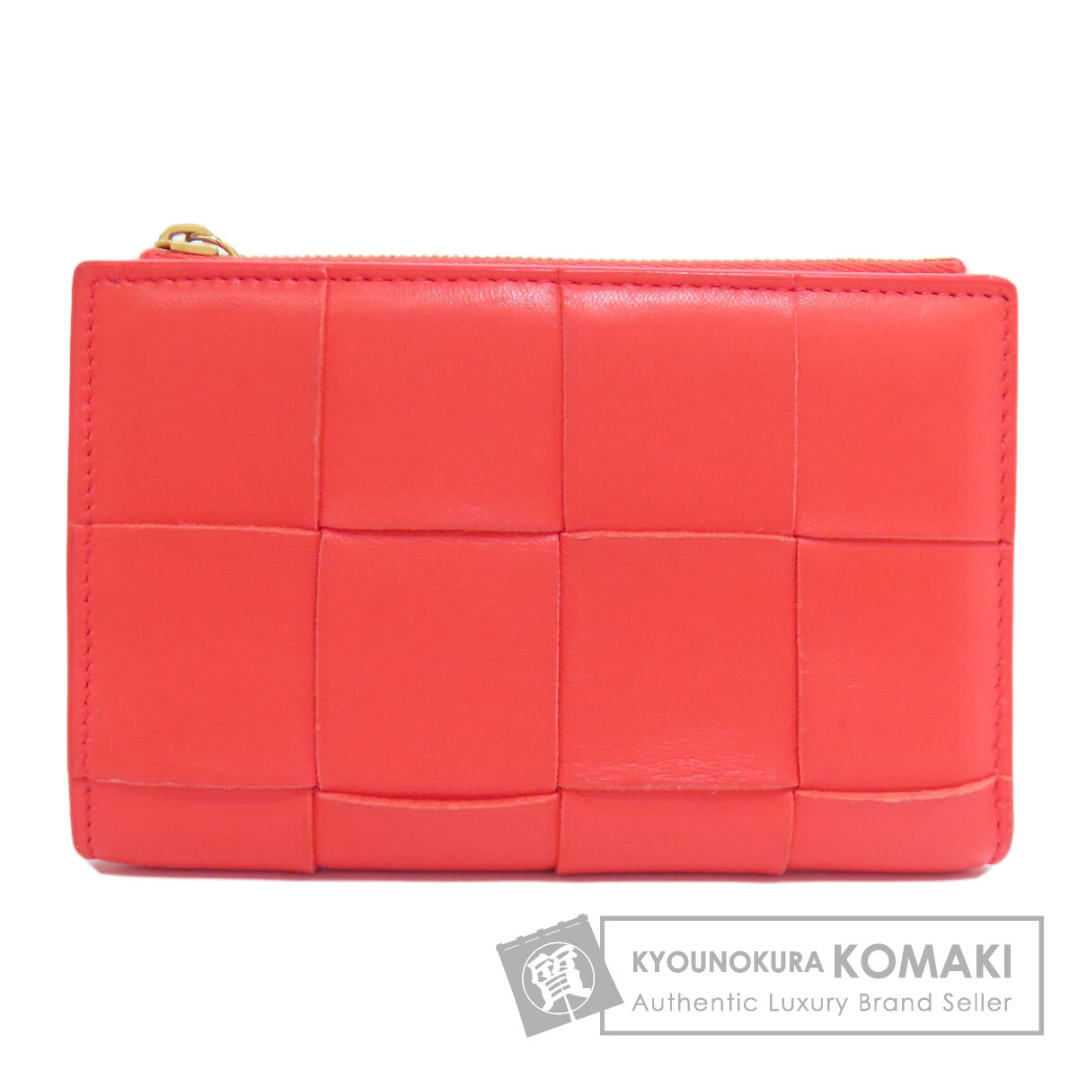 ボッテガヴェネタ 二つ折り財布（小銭入れあり） マキシイントレチャート