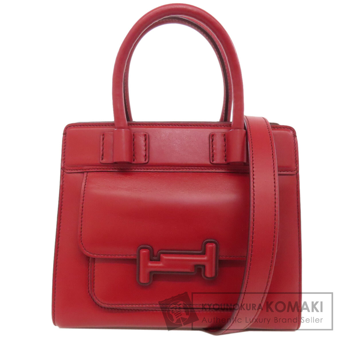 海外限定スパイク販売 2WAY ダブルT トッズ TODS ハンドバッグ レディース レザー バッグ