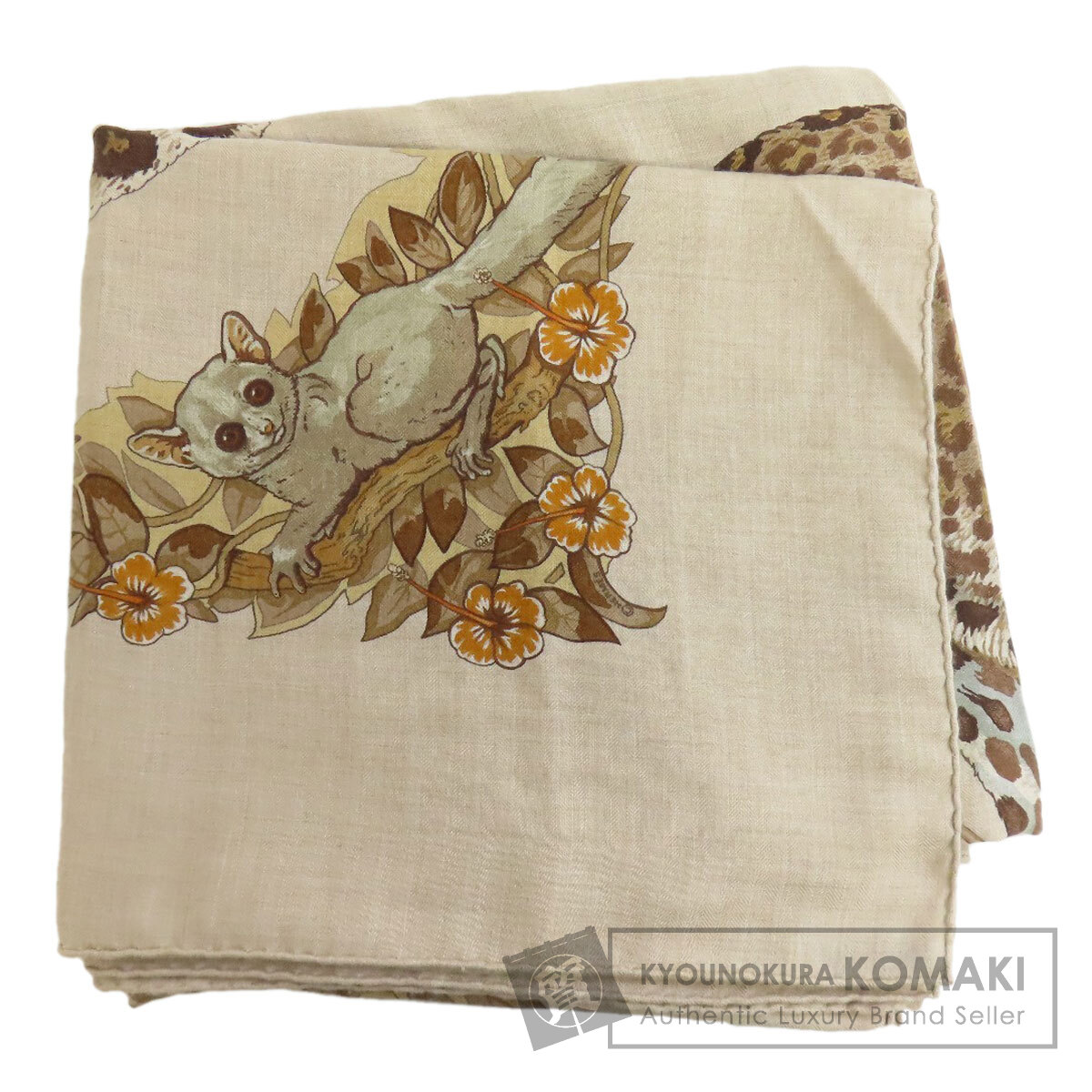 HERMES エルメス カレ140 JUNGLE LOVE ジャングルラブ