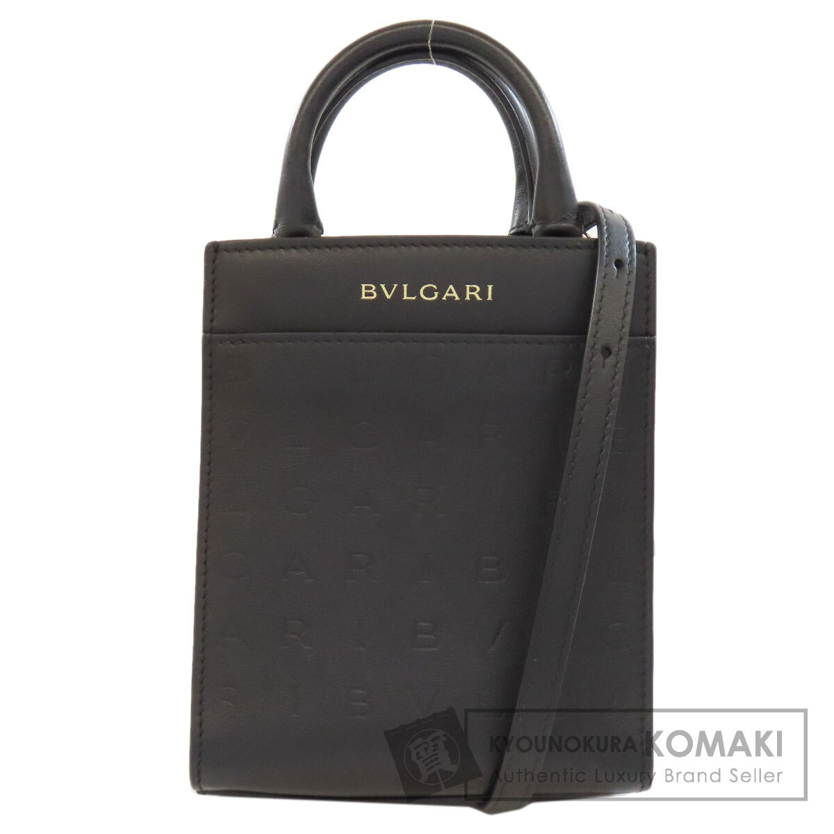 BVLGARI ブルガリ 2WAY ハンドバッグ レザー レディース [中古