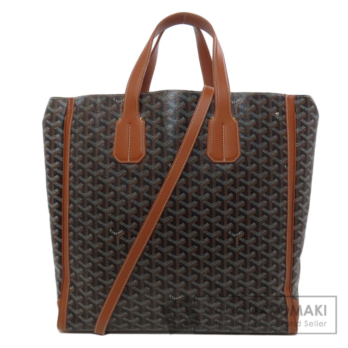 国内発送 ゴヤール ヴォルテール トート GOYARD ゴヤール ヴォルテール トートバッグ ブラック/ブラウン
