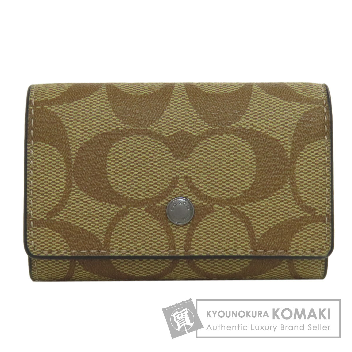 COACH コーチ 78675 シグネチャー キーケース PVC レディース