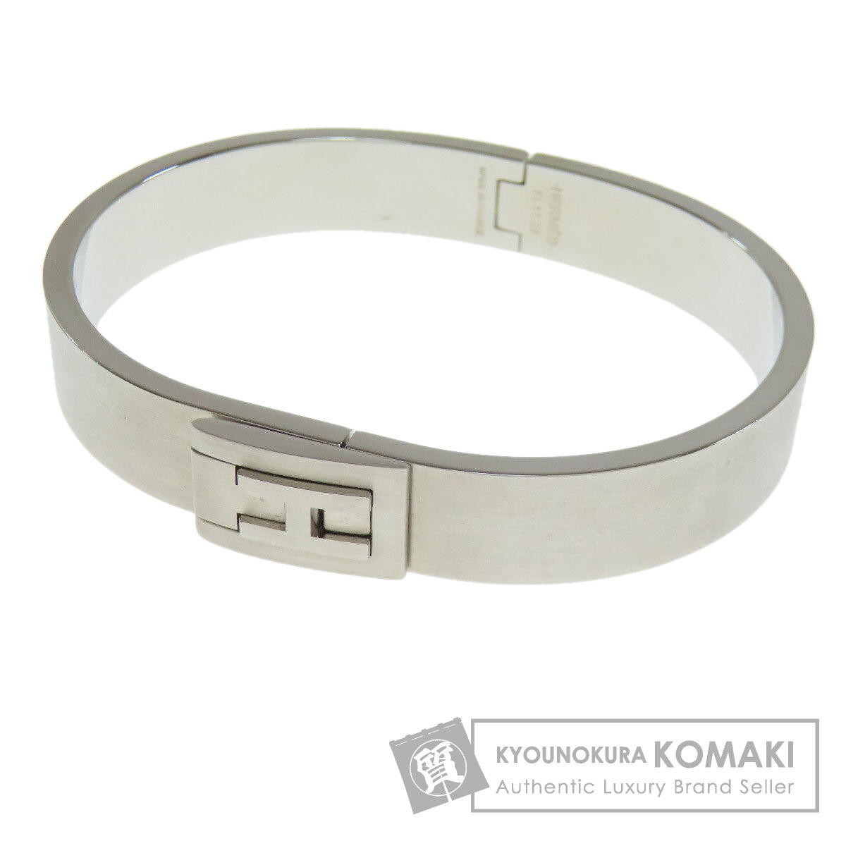 HERMES ブルーバングル 金属製 HERMES ブルーバングル 金属製