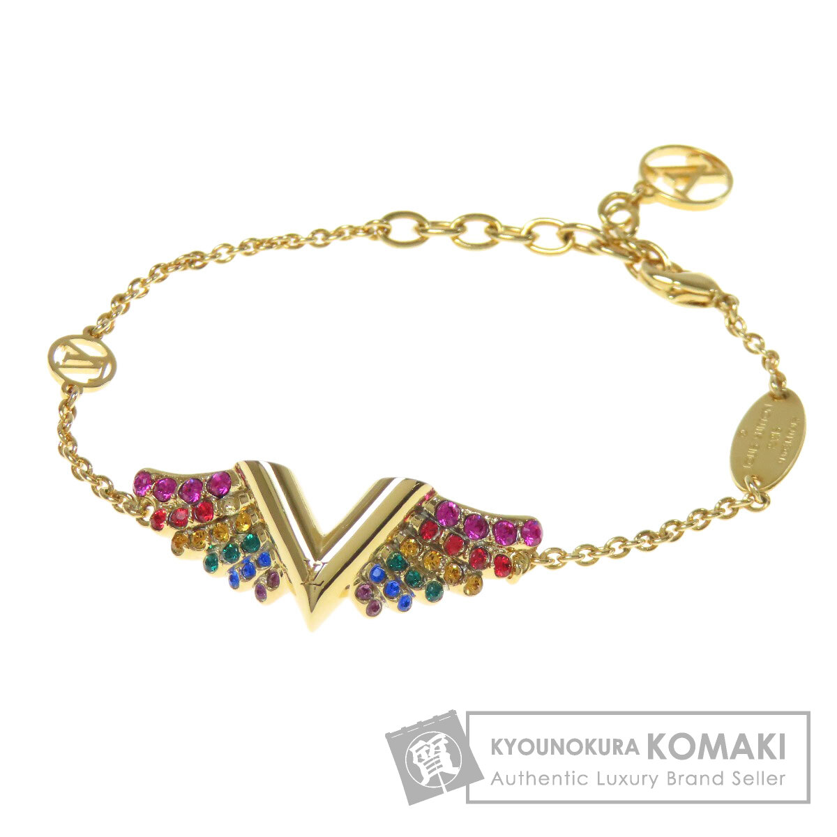 LOUIS VUITTON ブレスレット・エッセンシャルV / M02381 Essential V Supple Bracelet S00 - gifts - Ramadan Gifts for