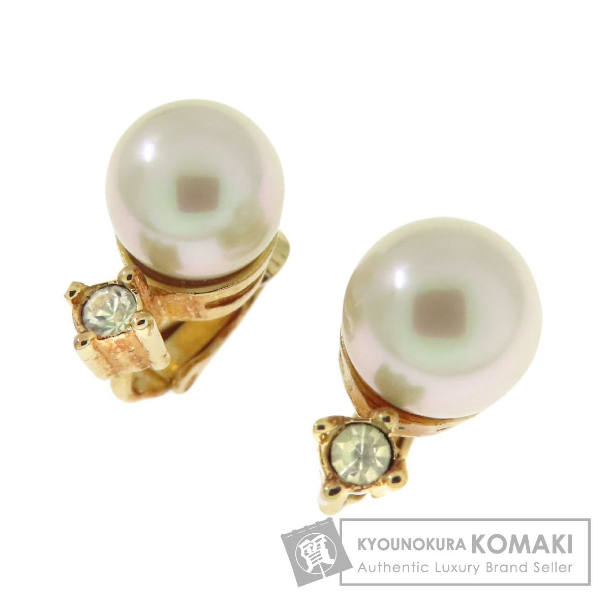 クリスチャンディオール ピアス フェイクパール