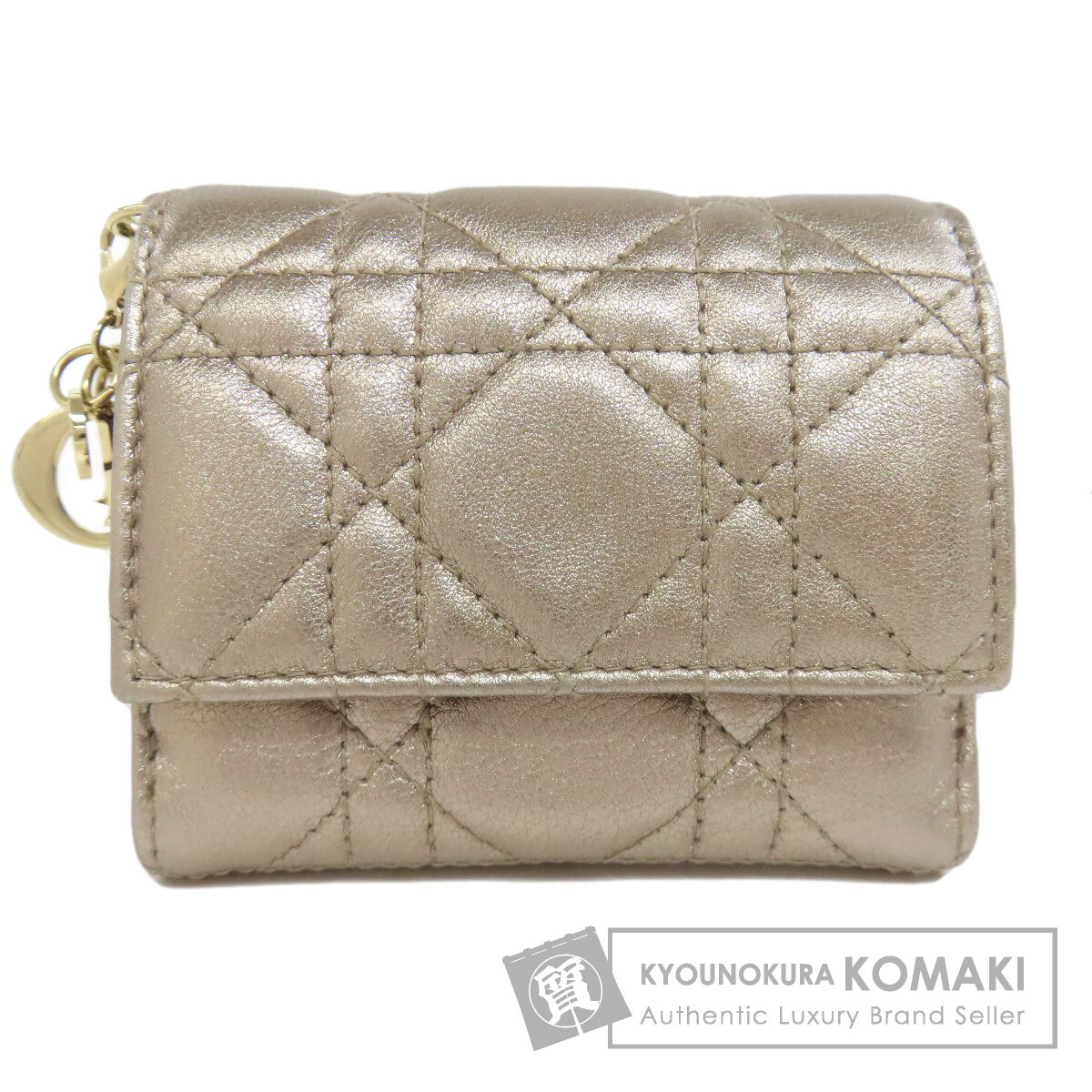 クリスチャンディオール 二つ折り財布（小銭入れあり） レディディオール