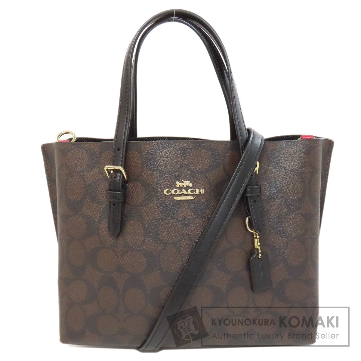 COACH コーチ C4250 モリー シグネチャー 2WAY ハンドバッグ PVC