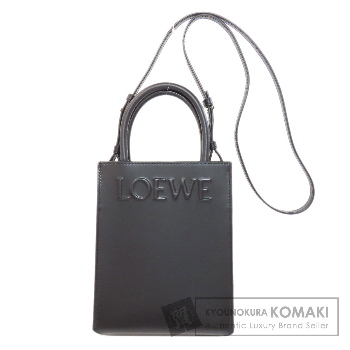 LOEWE ロエベ 2WAY ハンドバッグ カーフ レディース [中古] ブランド京