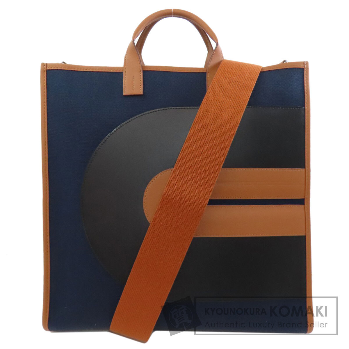 HERMES エルメス VINYL ハンドバッグ トワルオフィシェ