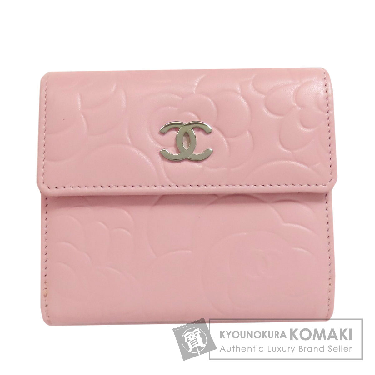 美品　シャネル カメリア エンボス　小銭入れ　財布　ココマーク　マトラッセ 楽天市場】【美品】シャネル CHANEL カメリア エンボス型押し