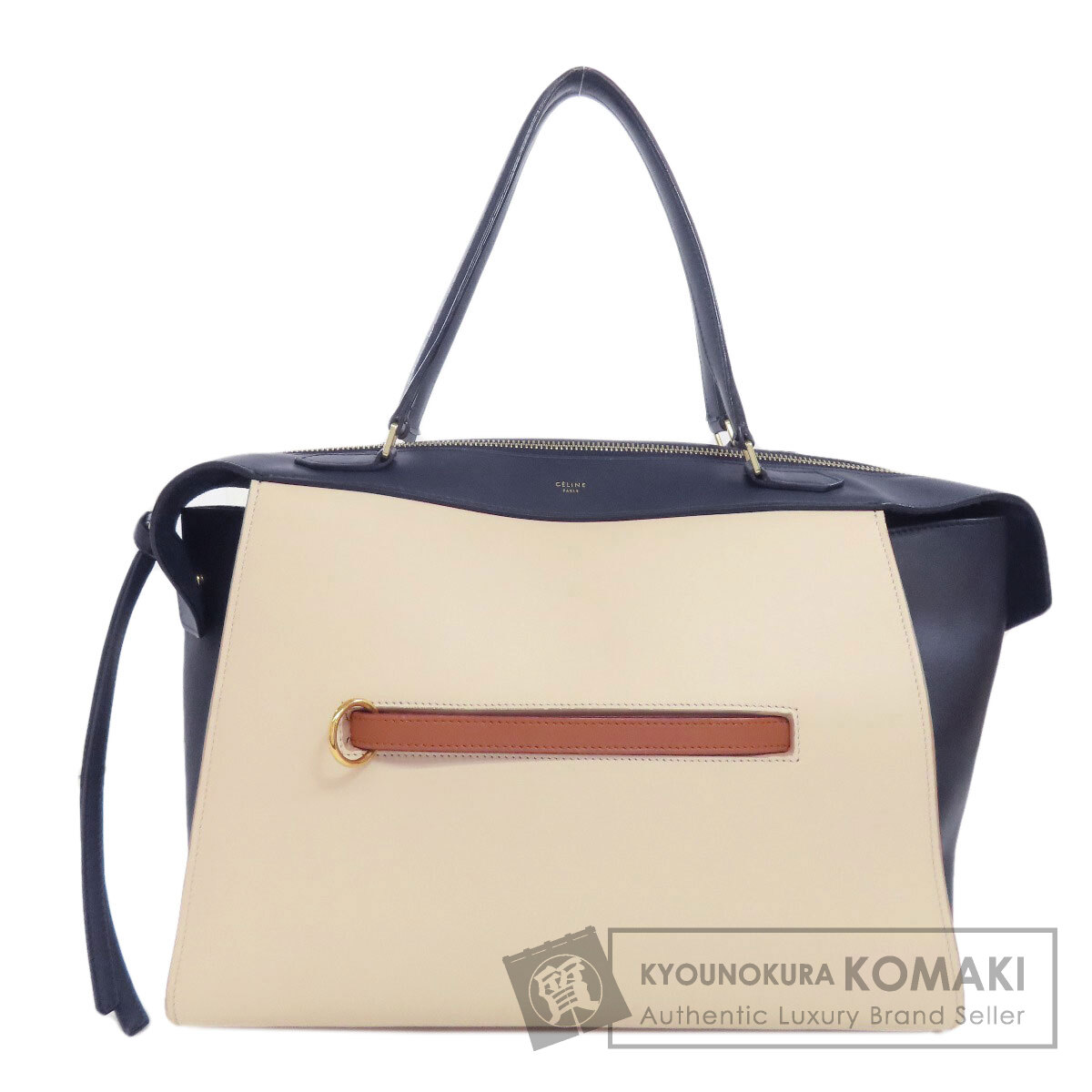 CELINE セリーヌ リングバッグ トートバッグ レザー レディース