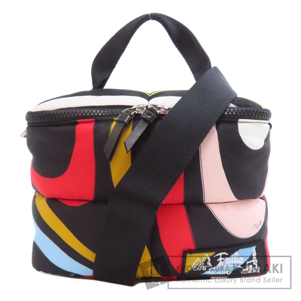 おすすめ Emilio Pucci ハンドバッグ 2WAY バニティ エミリオ・プッチ バッグ