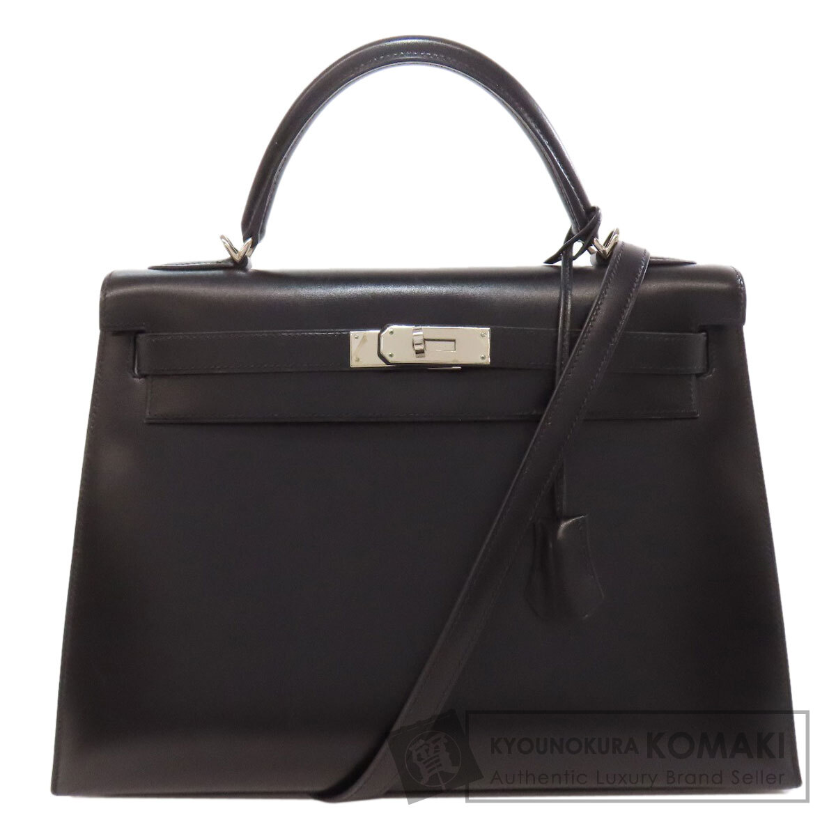 エルメス ハンドバッグ ケリー32 外縫い シルバー金具