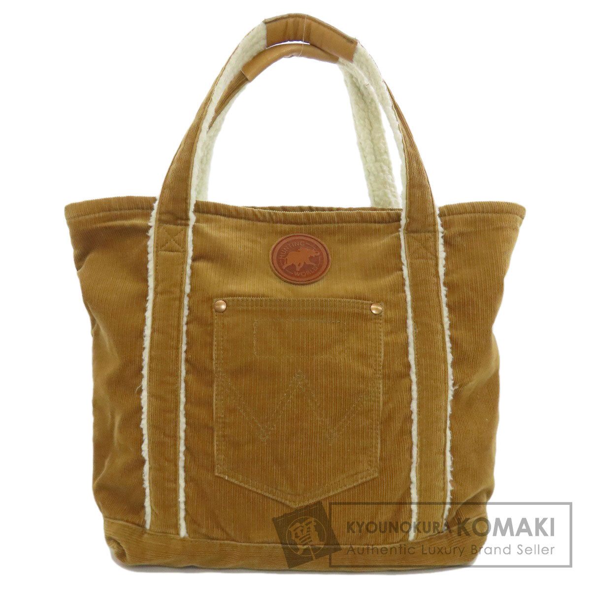 ハンティングワールド トートバッグ ロゴ