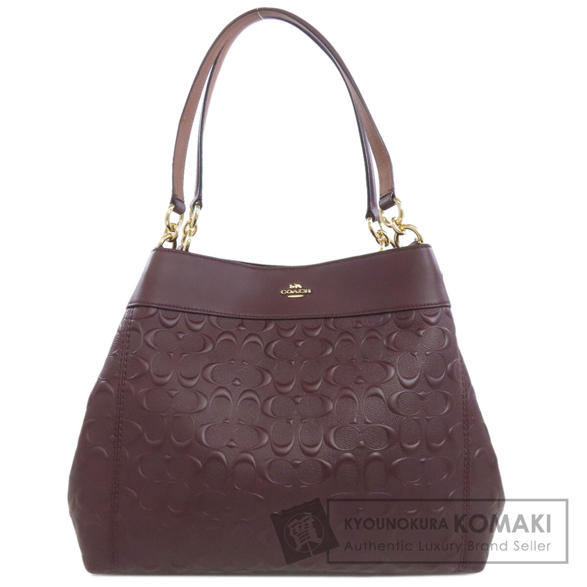 8月15日までの出品✨COACH トートバッグ F11954 合成皮革 コーチ トートバッグ ピンク 合成皮革 - メルカリ