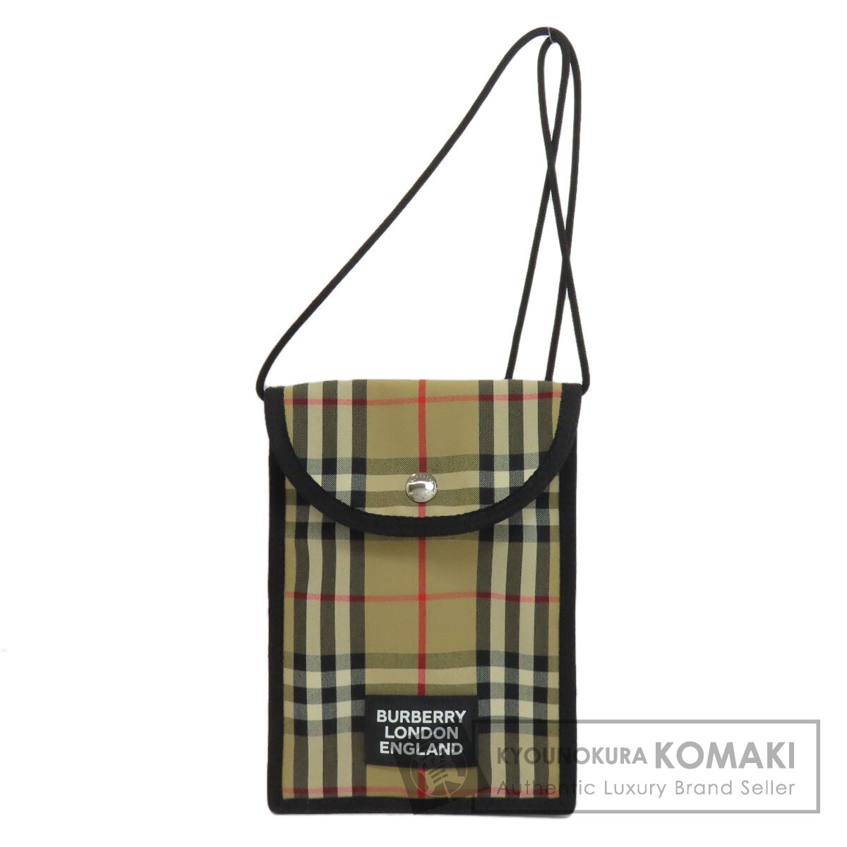BURBERRY バーバリー ノバチェック ショルダーバッグ キャンバス