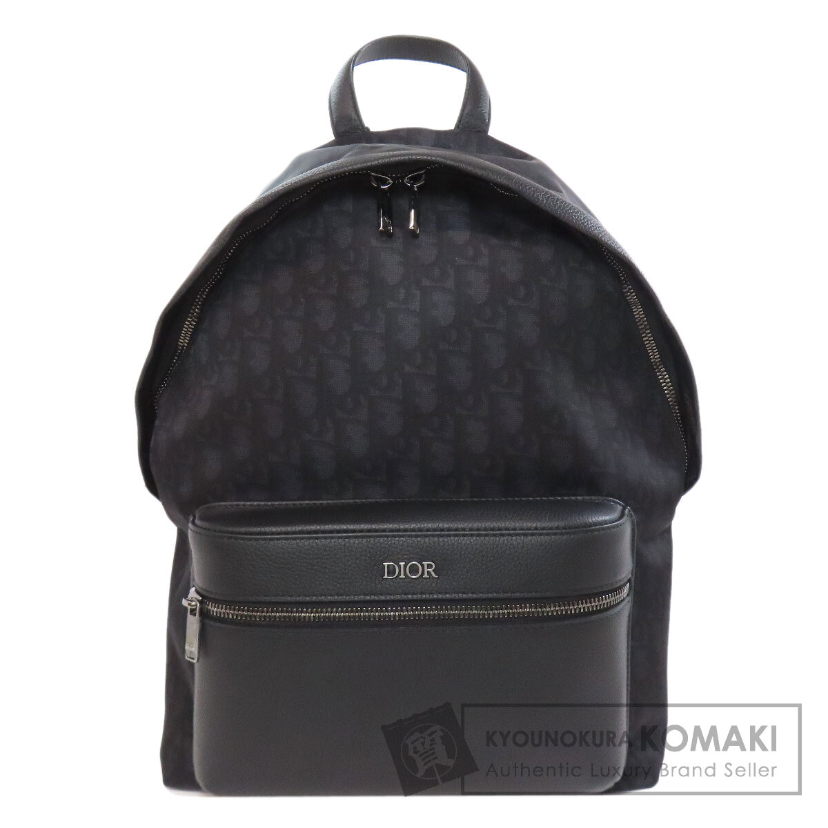 Christian dior backpack VINTAGE black ship from Japan rare