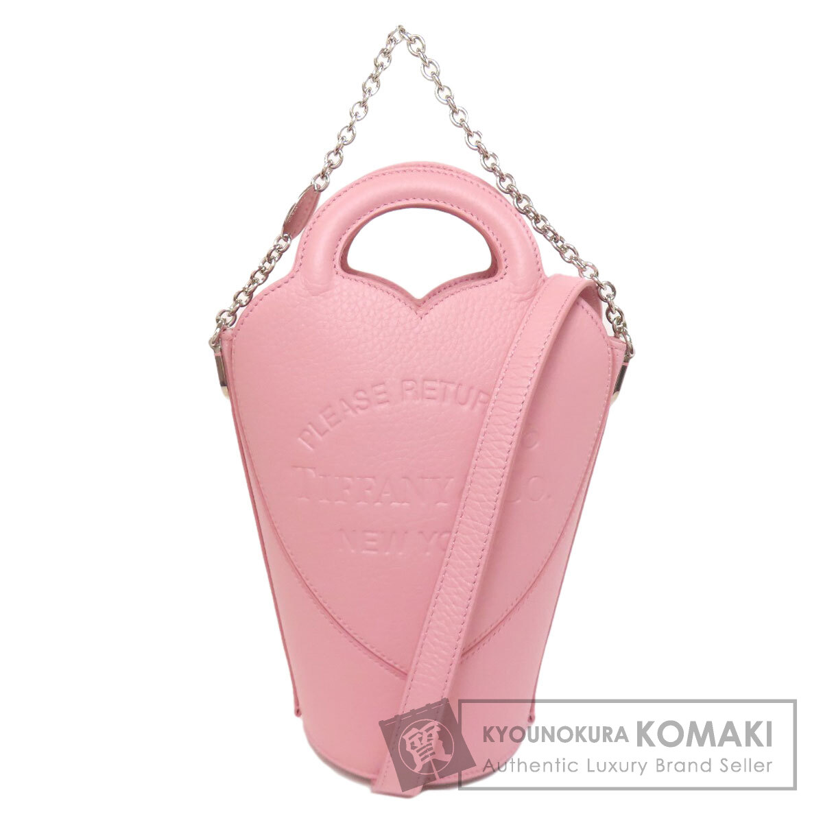 TIFFANY&Co. ティファニー リターン トゥ 2WAY ハンドバッグ レザー