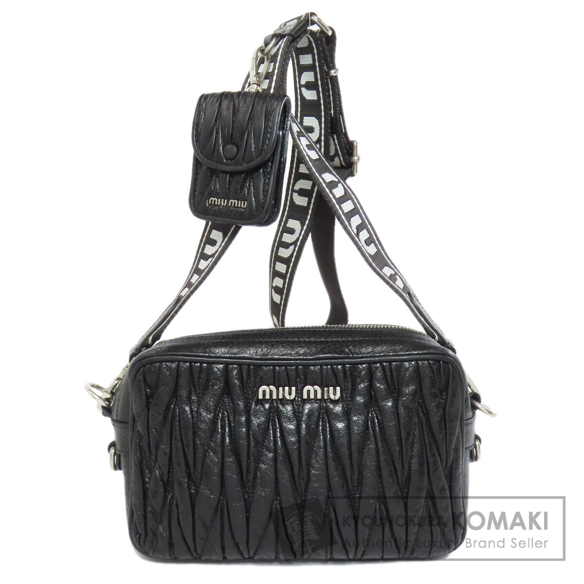 【❣️最終お値下げ❣️】MIUMIU ミュウミュウ ショルダーバッグ マテラッセ MIUMIU ミュウミュウ マテラッセ ショルダーバッグ カーフ