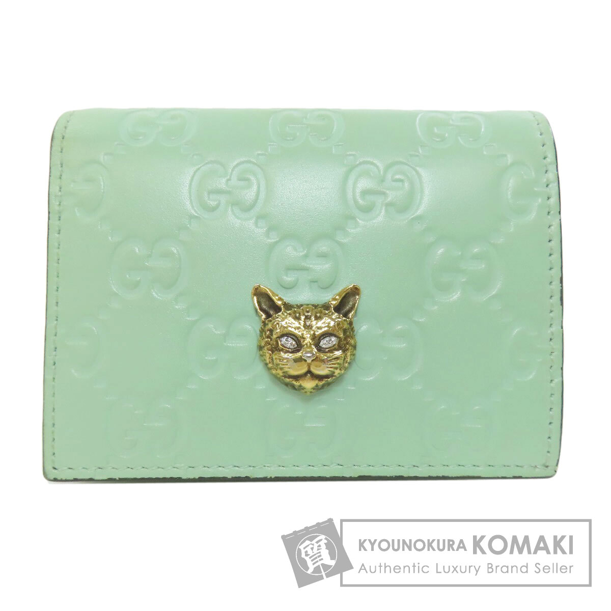 GUCCI グッチ 548057 GGシグネチャー シマ リネアキャット 二