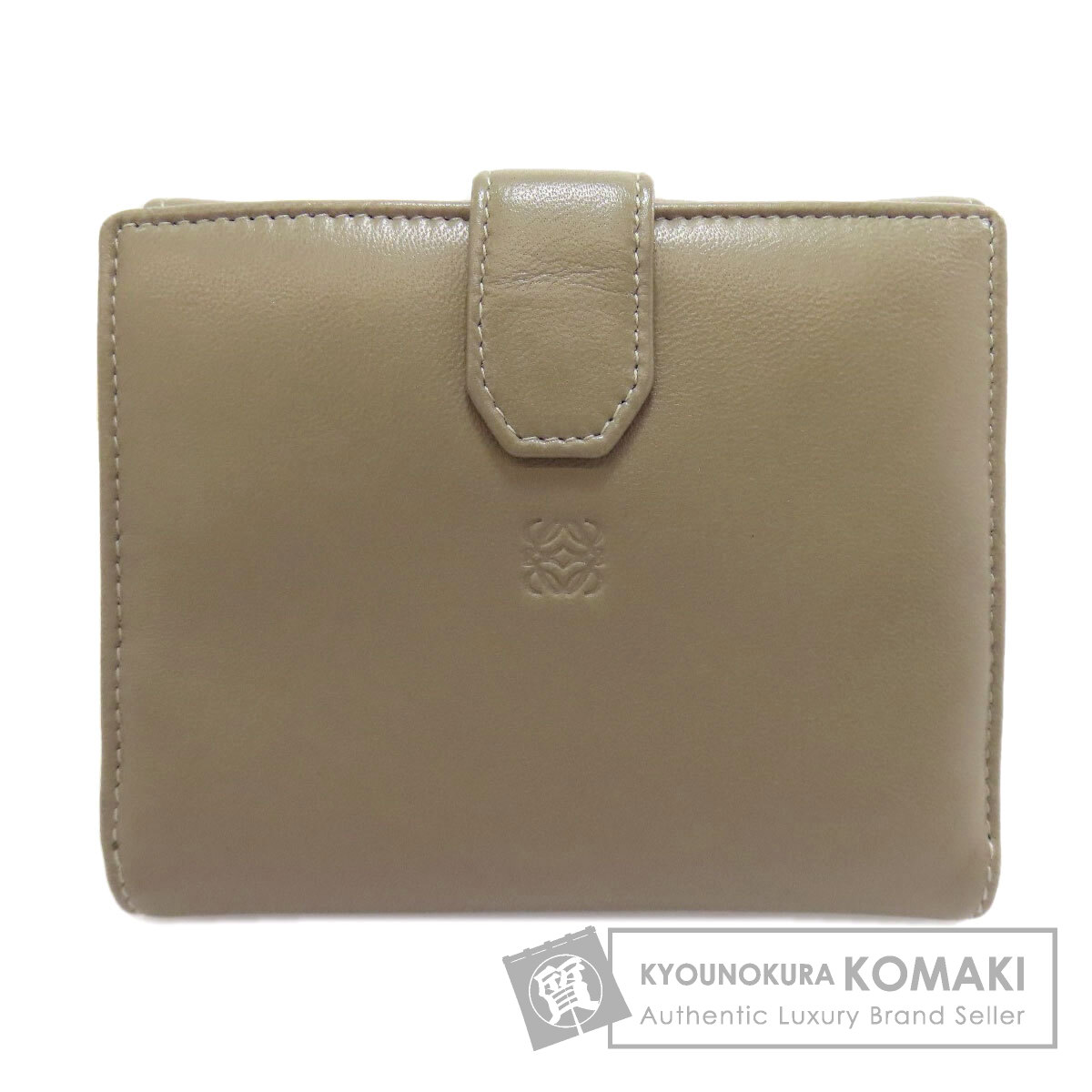 LOEWE 洗練アナグラム!二つ折り財布 スリム 上品 Bifold wallet LOEWE ロエベ アナグラム 二つ折り財布(小銭入れあり