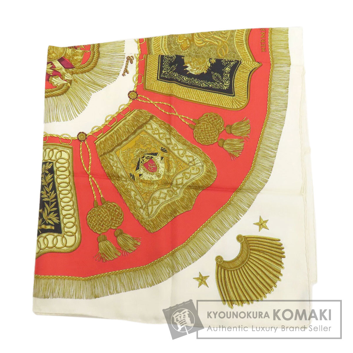 クリスマスSALE開催! 12/12～12/23 10時迄!】HERMES エルメス カレ90